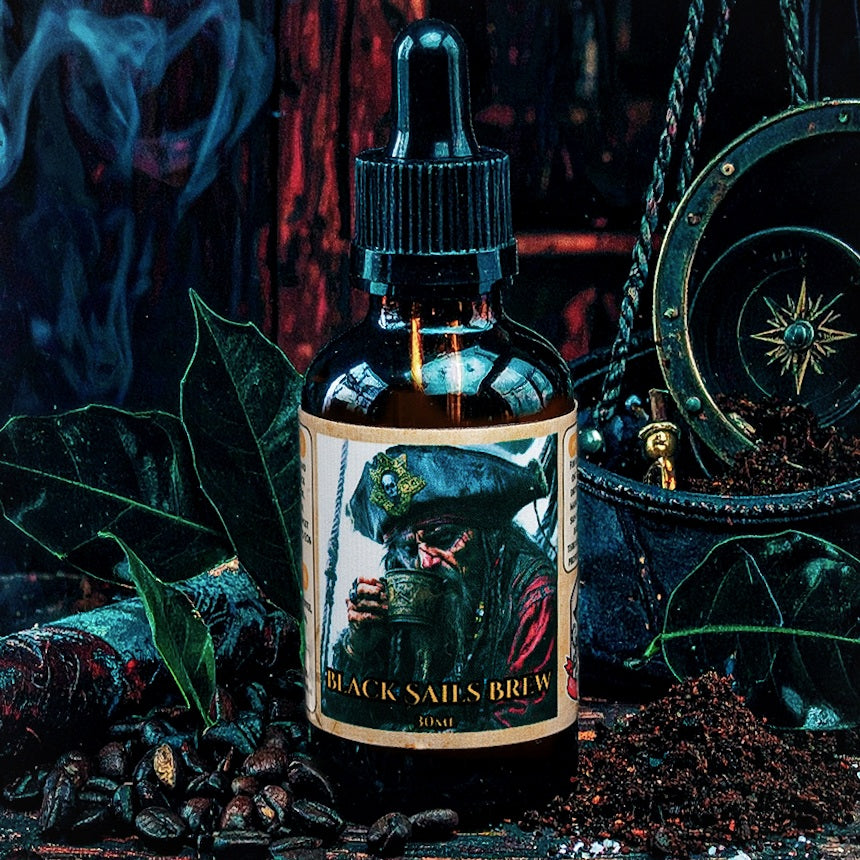 Black Sails Brew (Black Coffee, Rum, Leather)