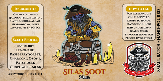 Silas Soot (Raspberry Lemonade Sorbet, Charcoal, Ozone)