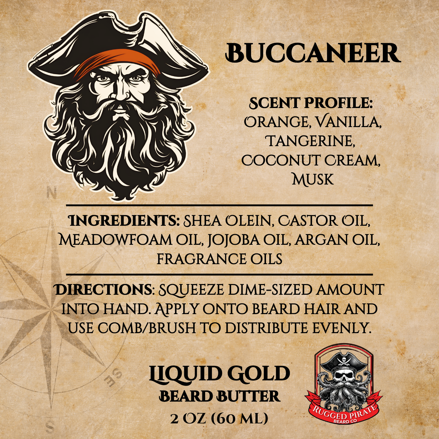 Buccaneer (Orange Creamsicle, Coconut Cream, Vanilla, and Musk)
