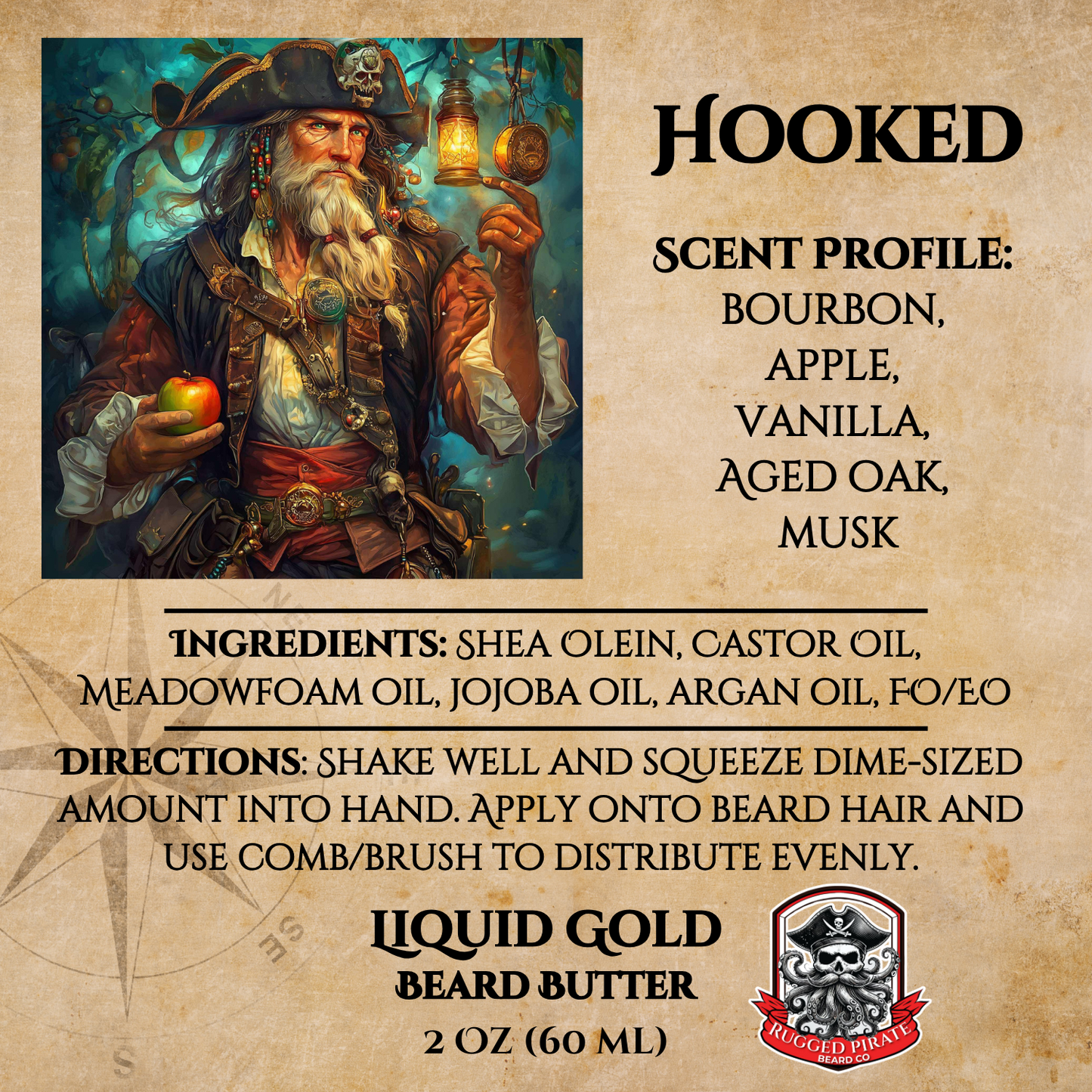 Hooked (Crisp Apple, Smooth Bourbon, Vanilla, Toasted Oak, and Musk)