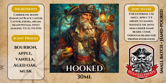 Hooked (Crisp Apple, Smooth Bourbon, Vanilla, Toasted Oak, and Musk)