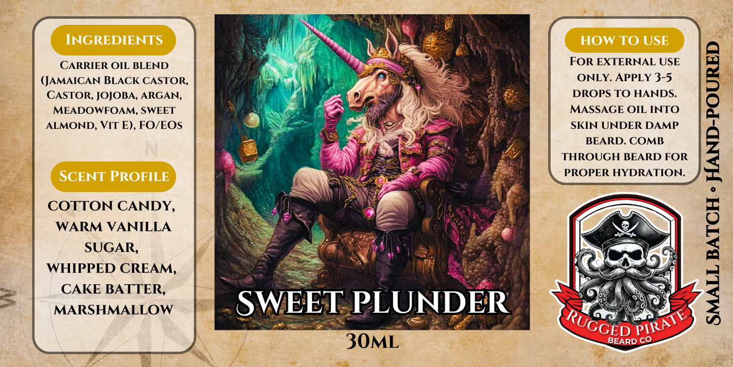 Sweet Plunder (Cotton Candy, Vanilla Cake, Whipped Cream Delight)