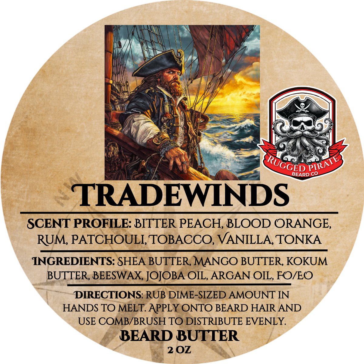 Tradewinds (Bitter Peach, Tobacco Vanilla)