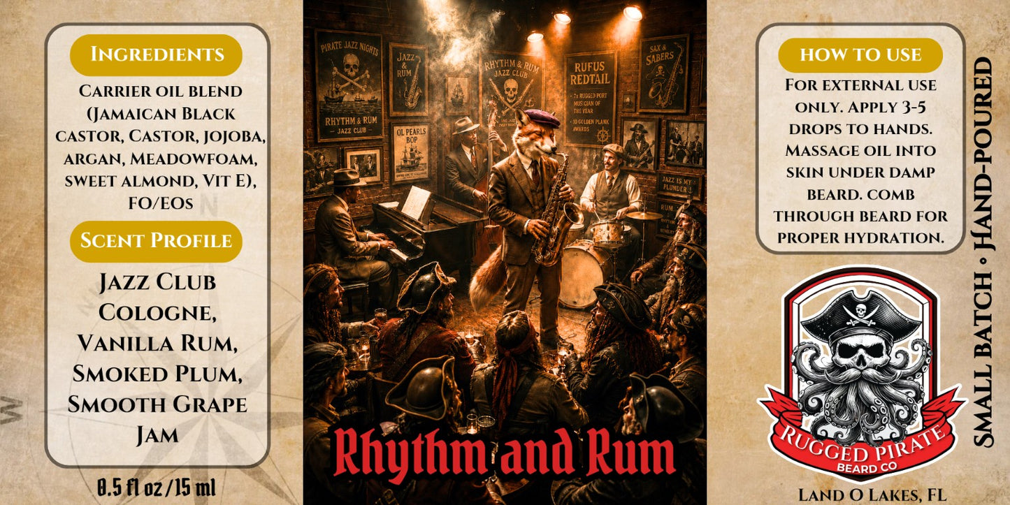Rhythm and Rum scent profile artwork