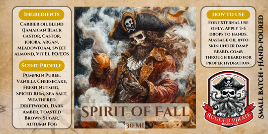 Spirit of Fall (Pumpkin Cheesecake, Spiced Rum, Autumn Fog)