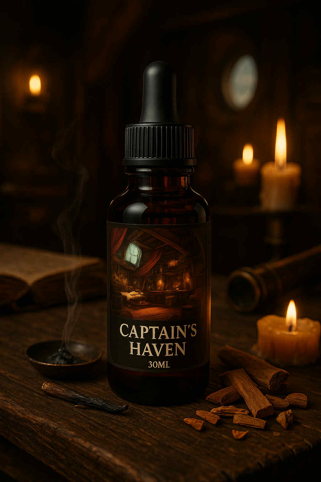Captain's Haven (Sandalwood, Smoked Vanilla)