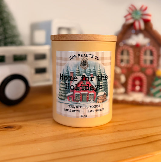 Home for the Holidays (Pine, Citrus, Woodsy) Candle