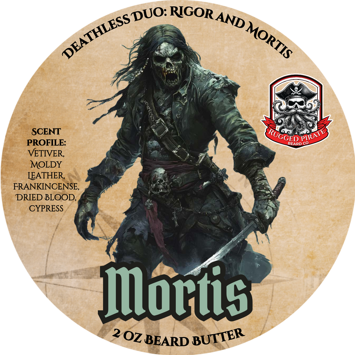 Mortis (Vetiver, Frankincense, Leather, Cypress)