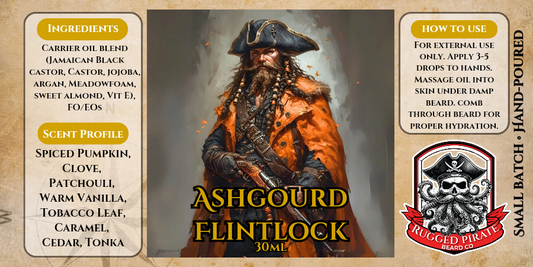 Ashgourd Flintlock (Spiced Pumpkin Patchouli, Tobacco, Vanilla)