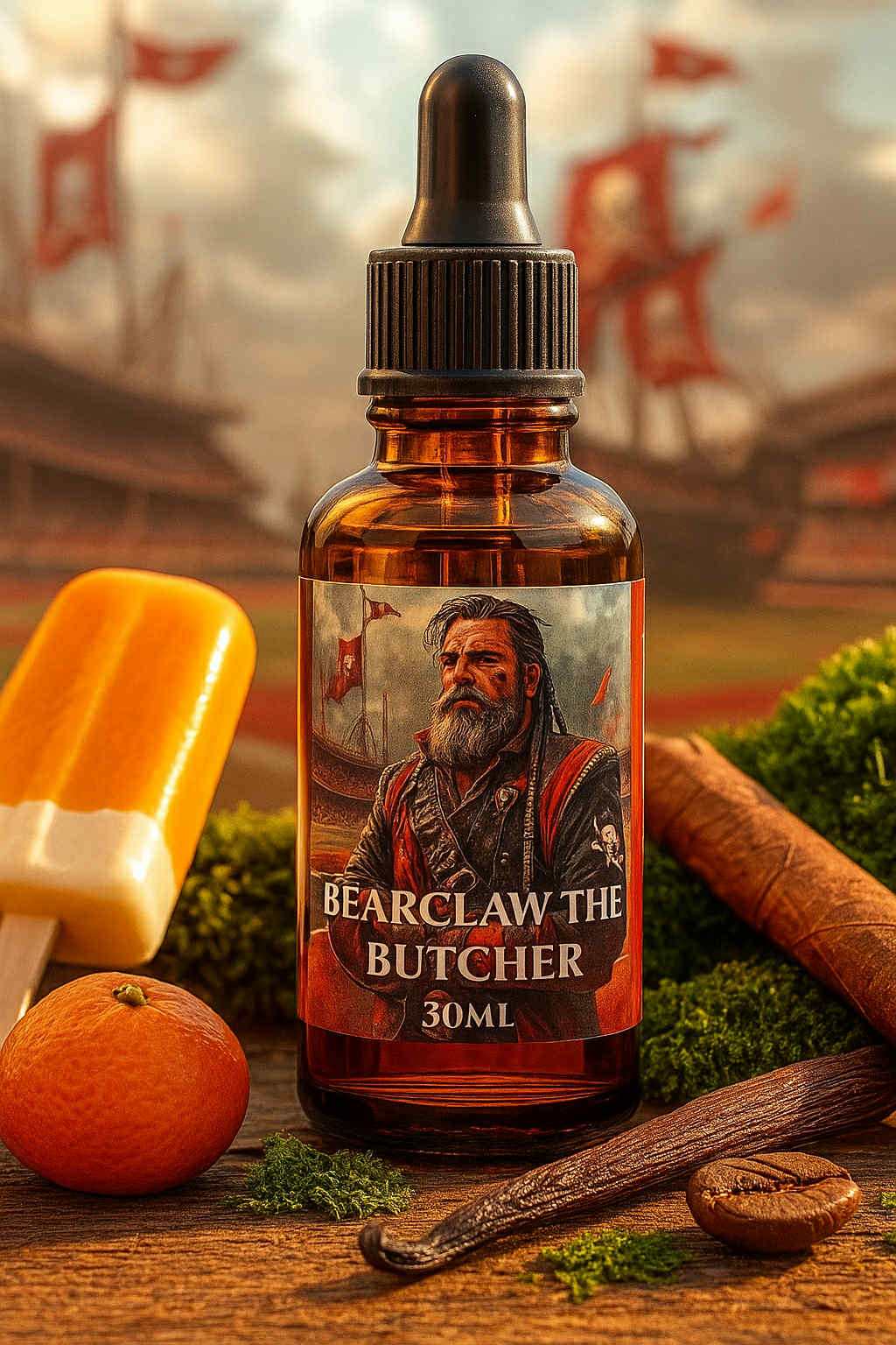 Bearclaw the Butcher (Beefed Up Orange Creamsicle, Tobacco, Oak Moss)