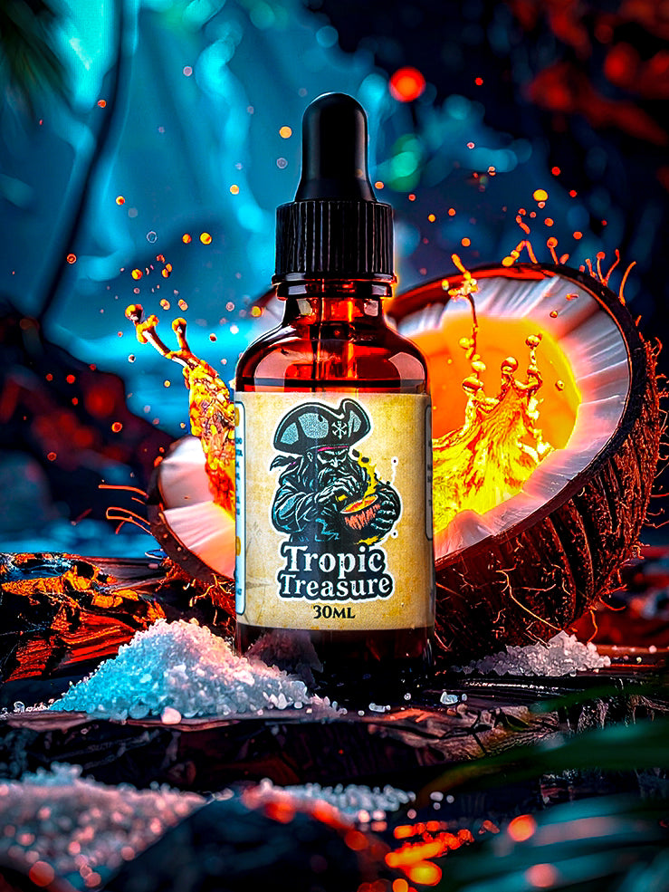 Tropic Treasure (Aged Rum, Coconut, Cedarwood, and Sea Salt)
