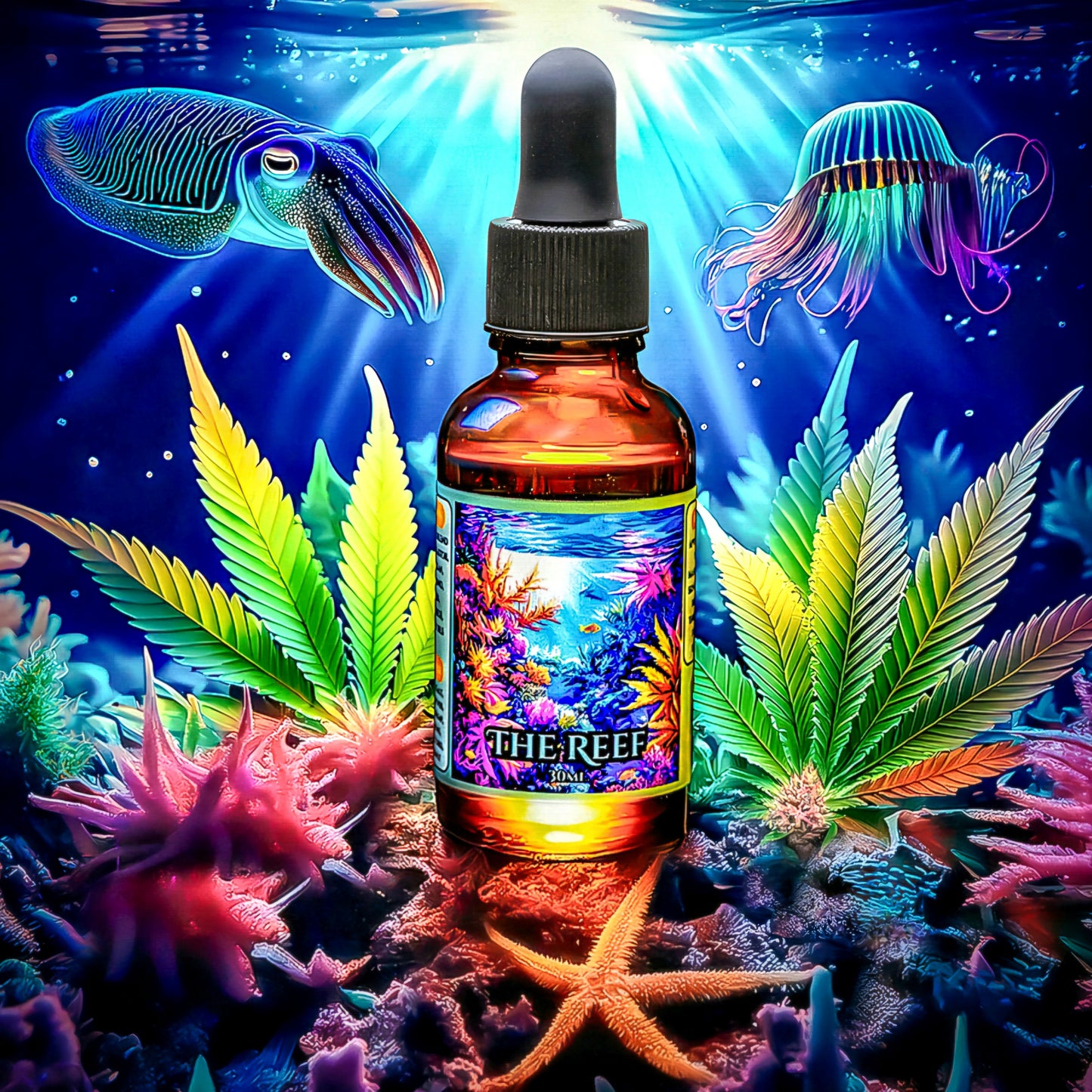 The Reef (Pineapple Cannabis and Coral Reef)