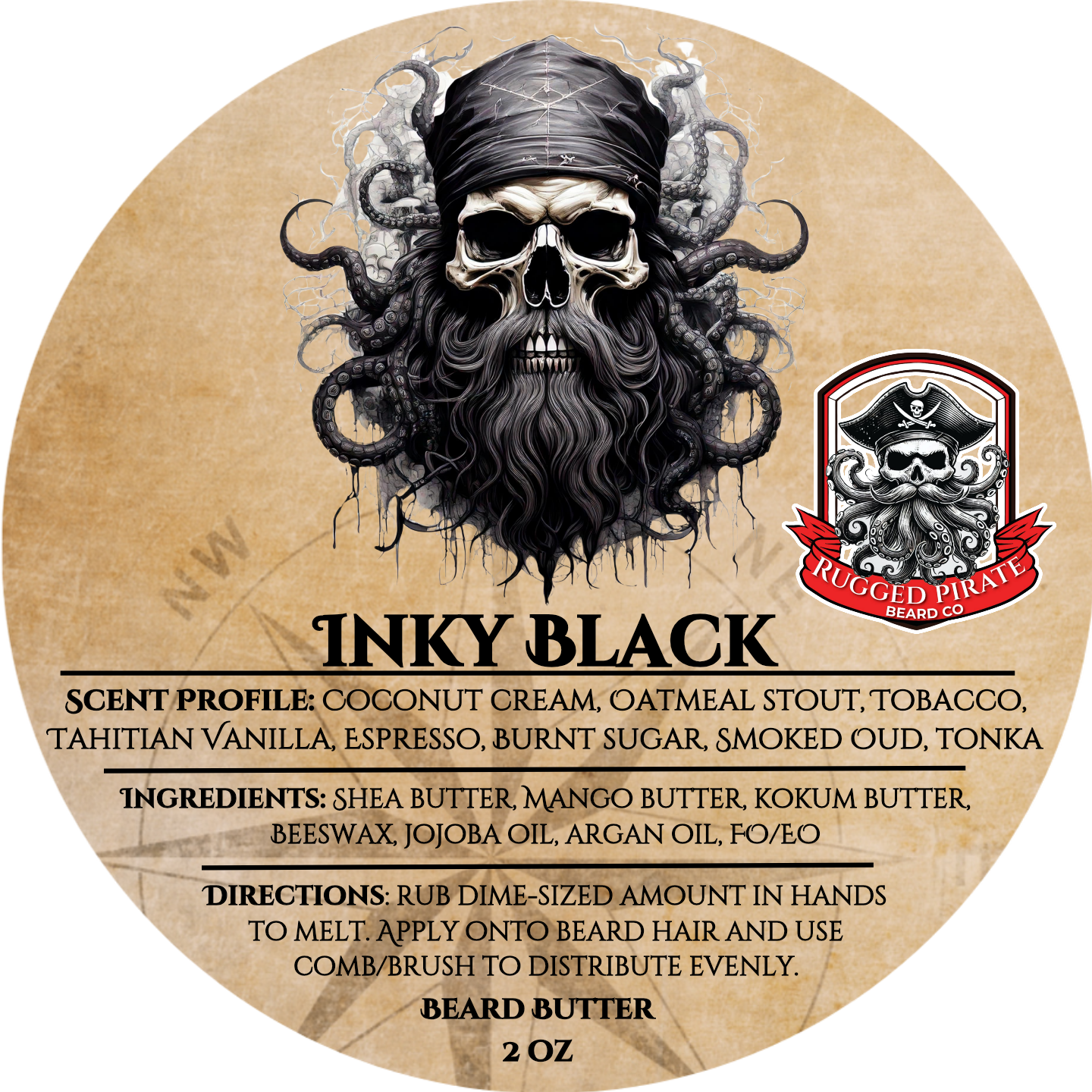 Inky Black (Espresso, Oatmeal Stout, Coconut Cream)
