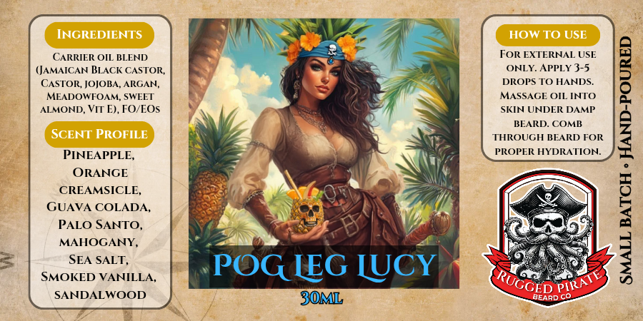 POG Leg Lucy (Pineapple Orange Guava Mahogany)