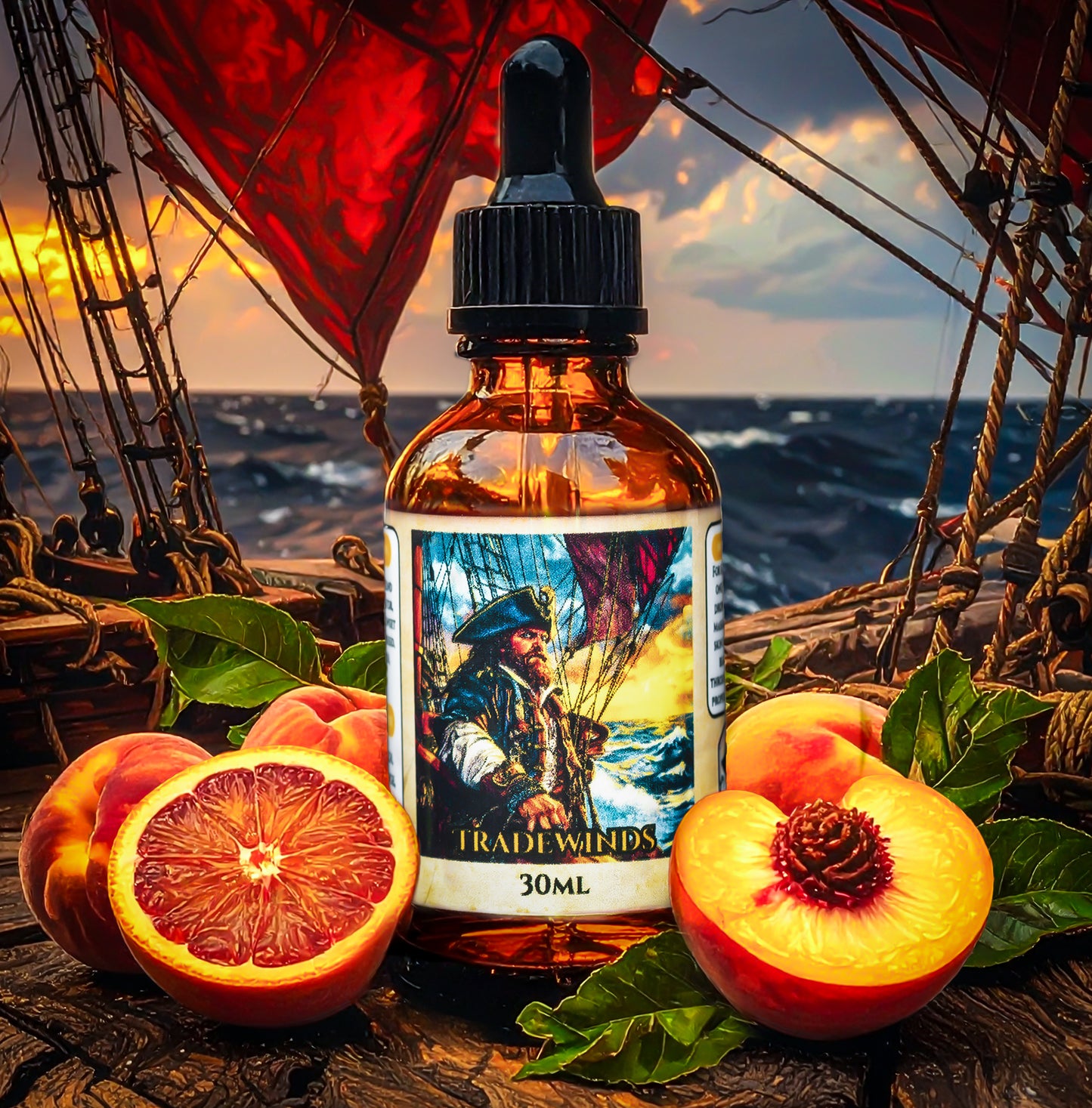 Tradewinds (Bitter Peach, Tobacco Vanilla)