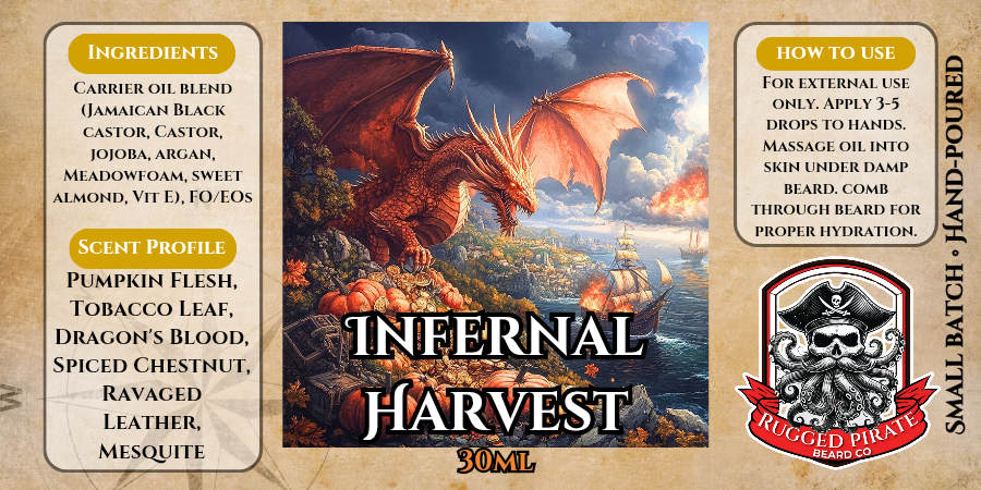 Infernal Harvest (Pumpkin Flesh, Dragon's Blood, Spiced Chestnut)