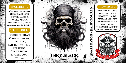Inky Black (Espresso, Oatmeal Stout, Coconut Cream)