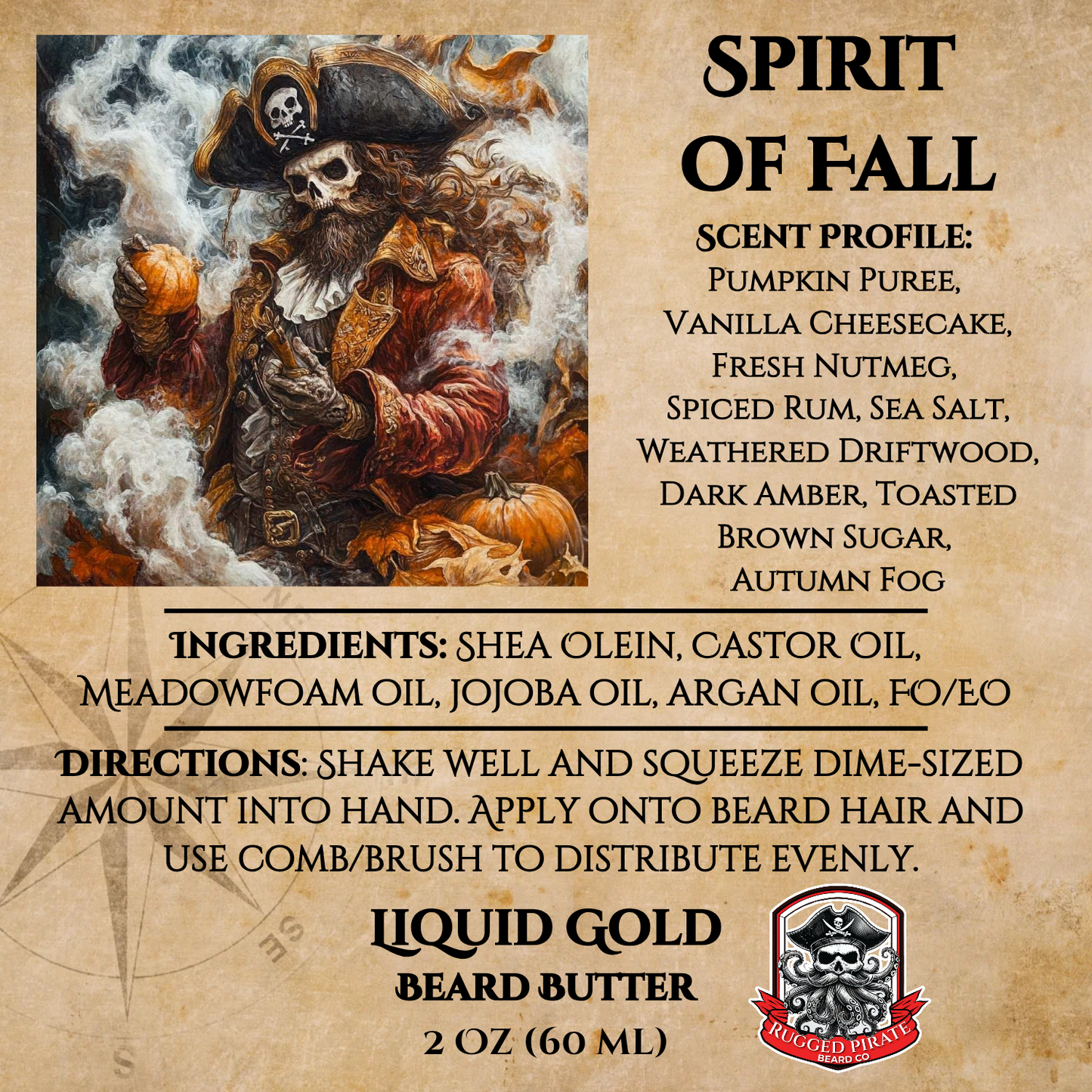 Spirit of Fall (Pumpkin Cheesecake, Spiced Rum, Autumn Fog)
