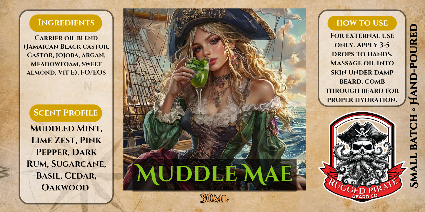 Muddle Mae (Sweet Lime Mint Mojito) Beardcare