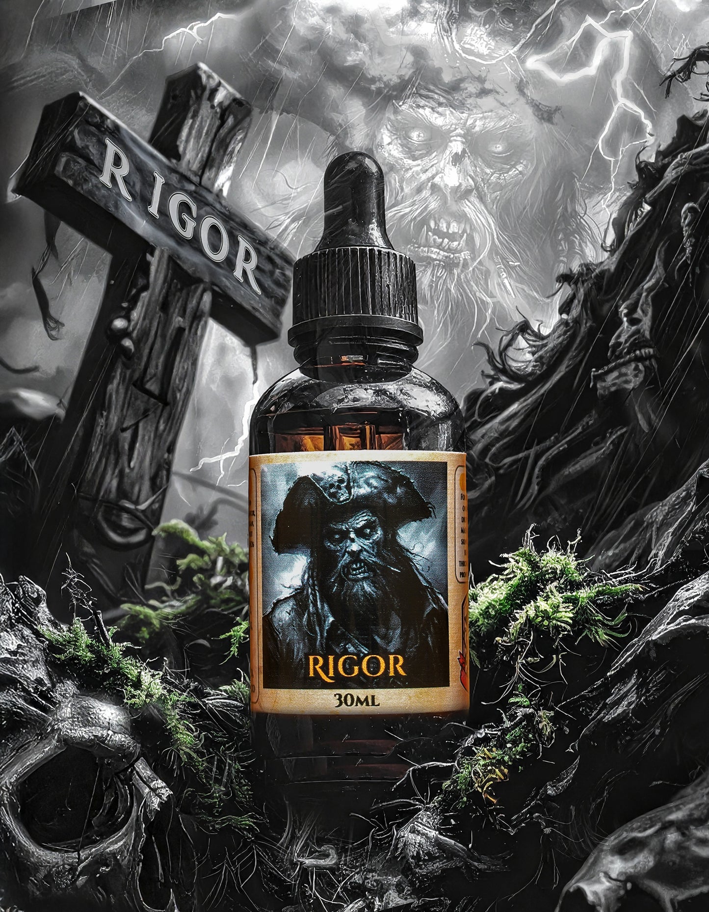 Rigor (Patchouli, Burnt Cedar, Rum)
