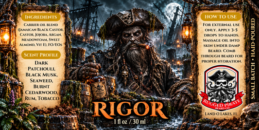 Rigor (Patchouli, Burnt Cedar, Rum)