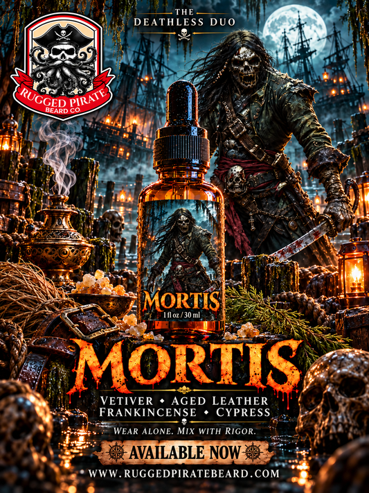 Mortis (Vetiver, Frankincense, Leather, Cypress)