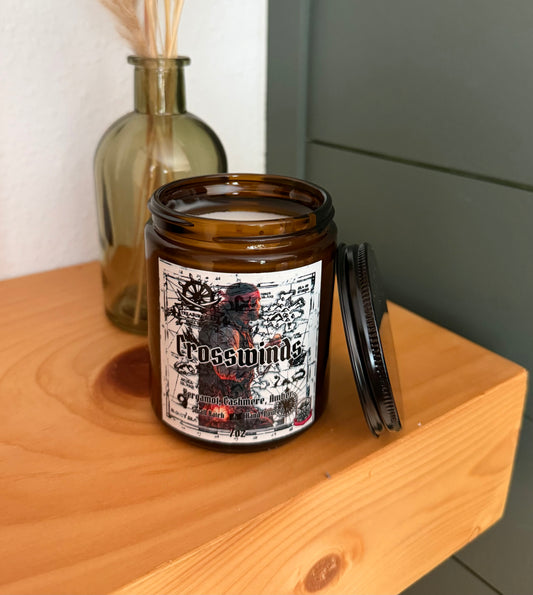 Crosswinds (Bergamot, Cashmere, Amber) Candle