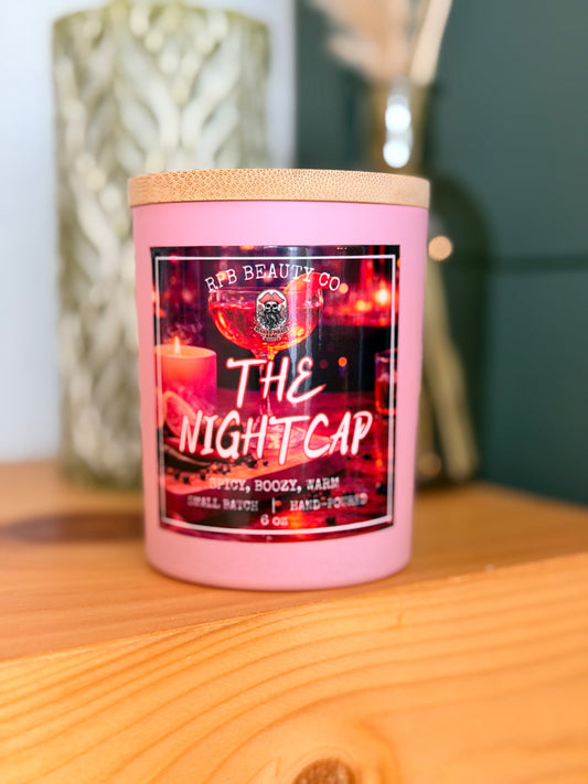 The Nightcap (Tart Citrus, Chili Pepper, Guava, Amber Wood) 6oz Candle