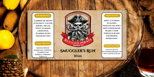 Smuggler's Run (Mango, Spiced Mahogany, Whiskey, Charred Oak Barrels, and Unburnt Tobacco)