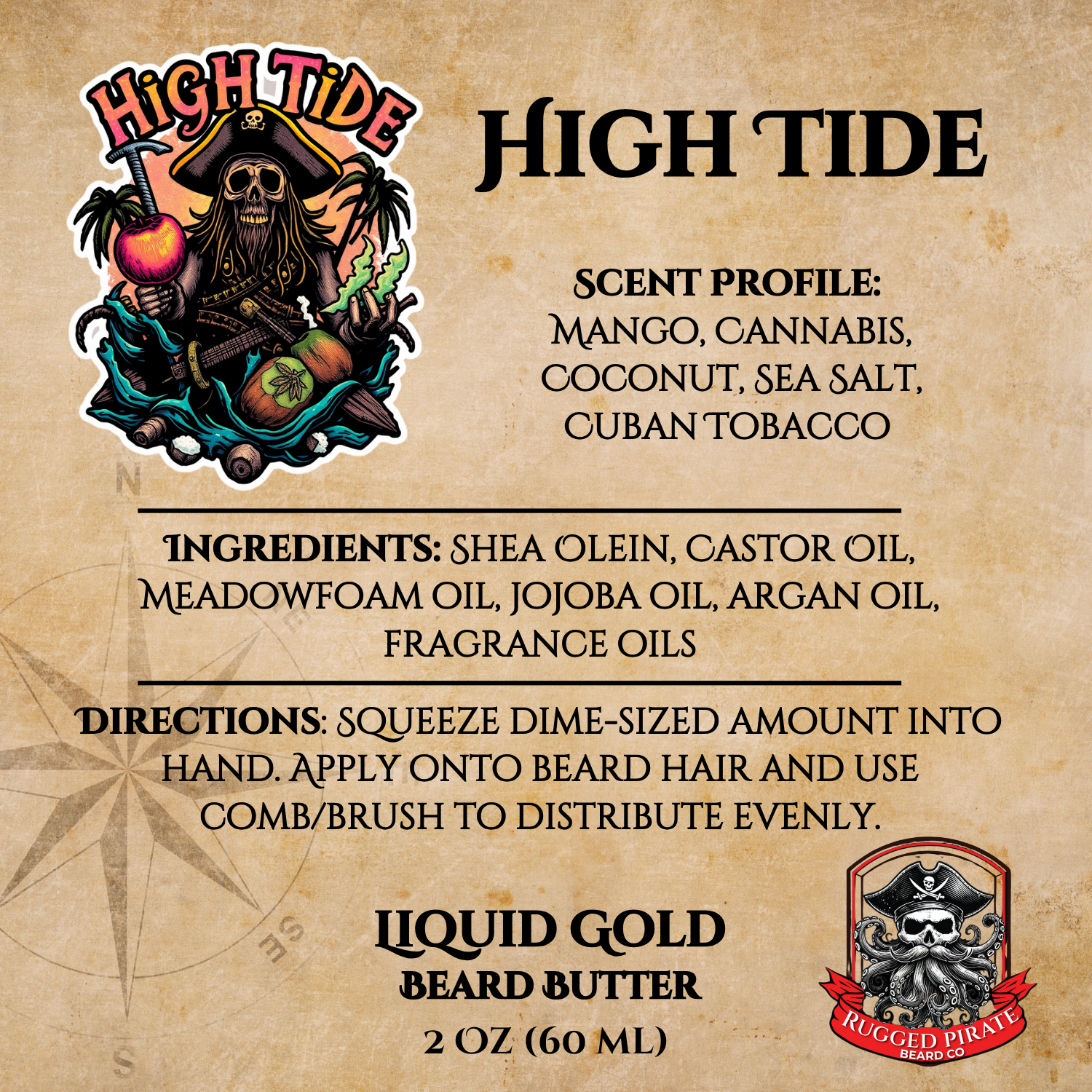 high tide tobacco High Tide (Mango Cannabis Coconut Sea Salt Tobacco) Beard Oil – Rugged Pirate Beard Co high tide tobacco High Tide (Mango Cannabis Coconut Sea Salt Tobacco) Beard Oil – Rugged Pirate Beard Co