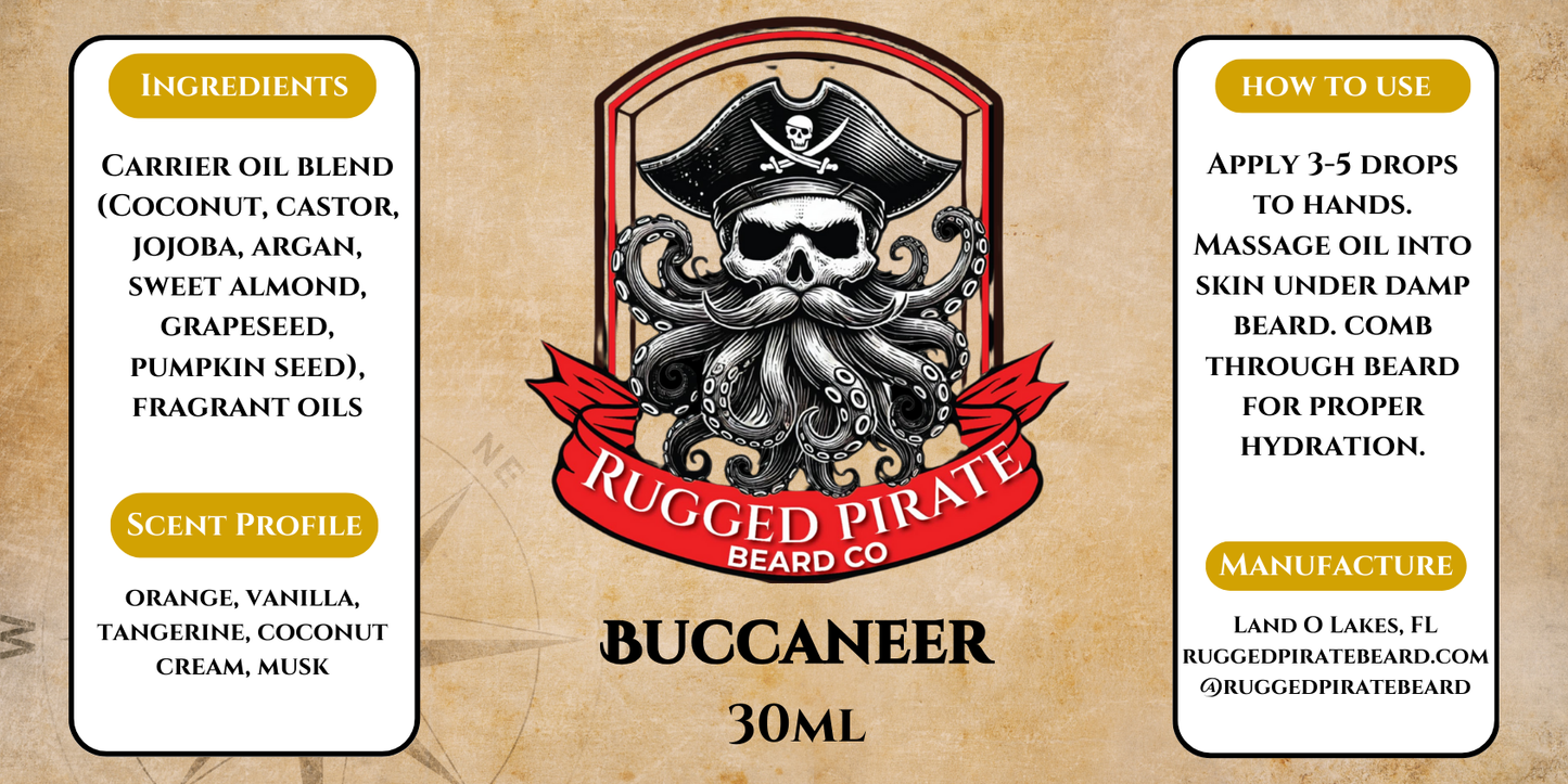 Buccaneer (Orange Creamsicle, Coconut Cream, Vanilla, and Musk)