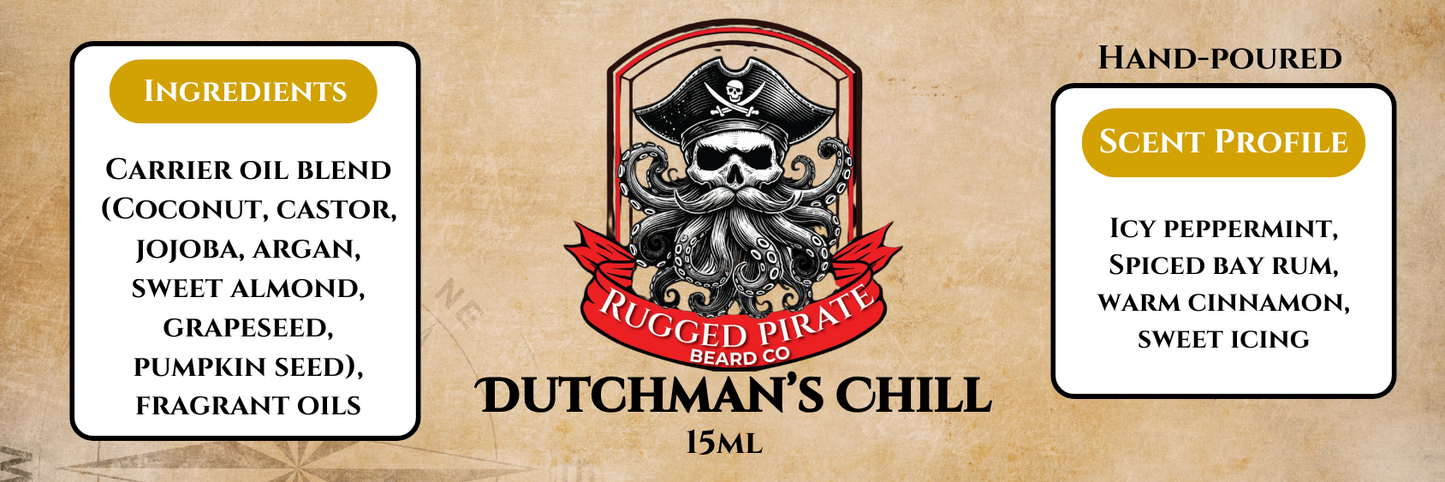 Dutchman's Chill (Peppermint, Bay Rum, Cinnamon)