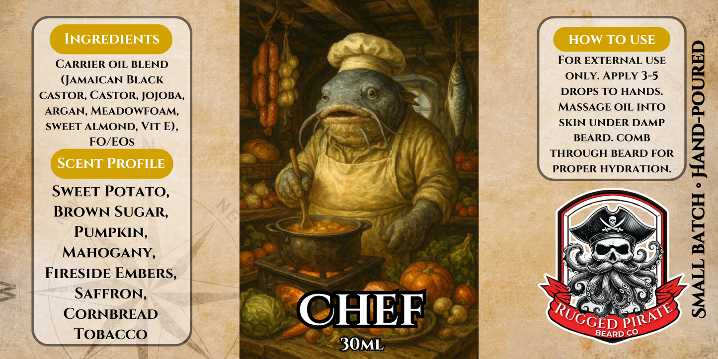 Chef (Sweet Potatoes, Brown Sugar, Cornbread Tobacco)