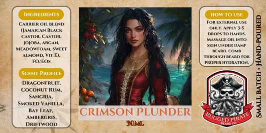 Crimson Plunder (Dragonfruit, Sangria, Coconut Rum)