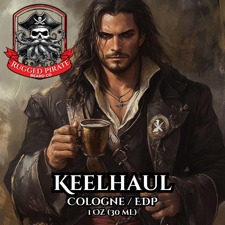 Keelhaul (Rum, Coffee, Vetiver, Bitter Almond, Sandalwood - Dark Cologne Scent)