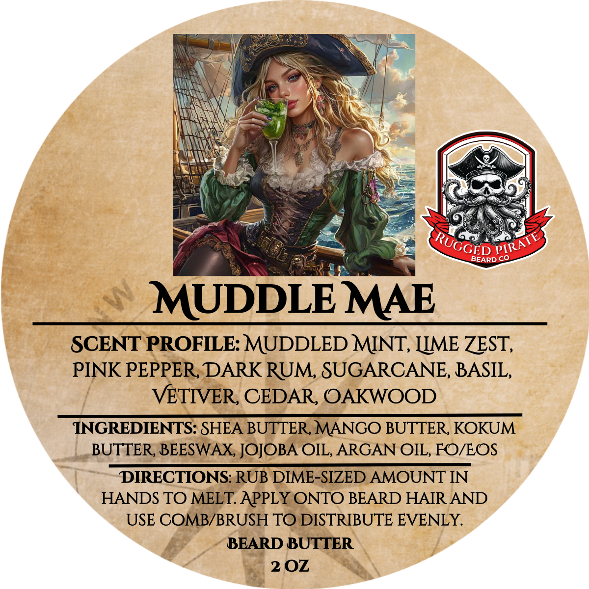 Muddle Mae (Sweet Lime Mint Mojito) Beardcare