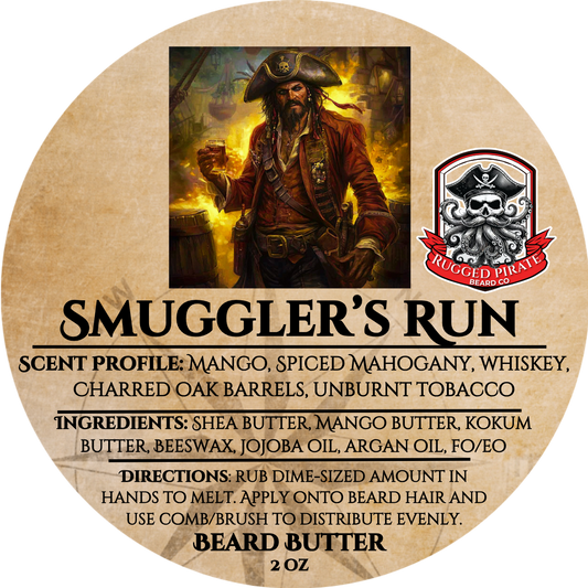 Smuggler's Run (Mango, Spiced Mahogany, Whiskey, Charred Oak Barrels, and Unburnt Tobacco)