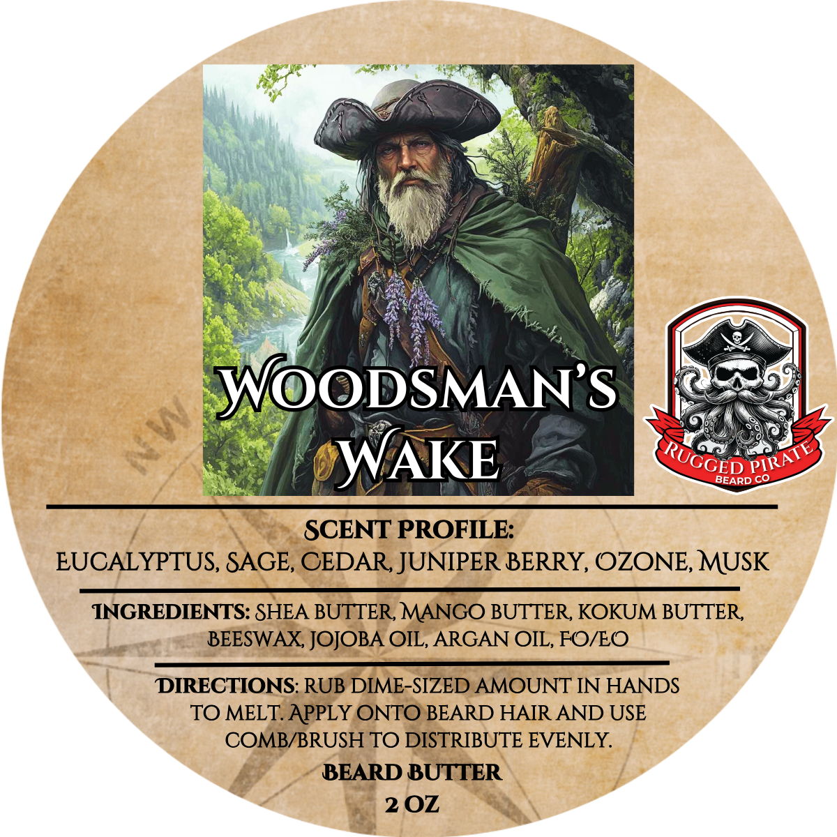 Woodsman's Wake (Juniper Berry, Eucalyptus, Sage, Cedar)