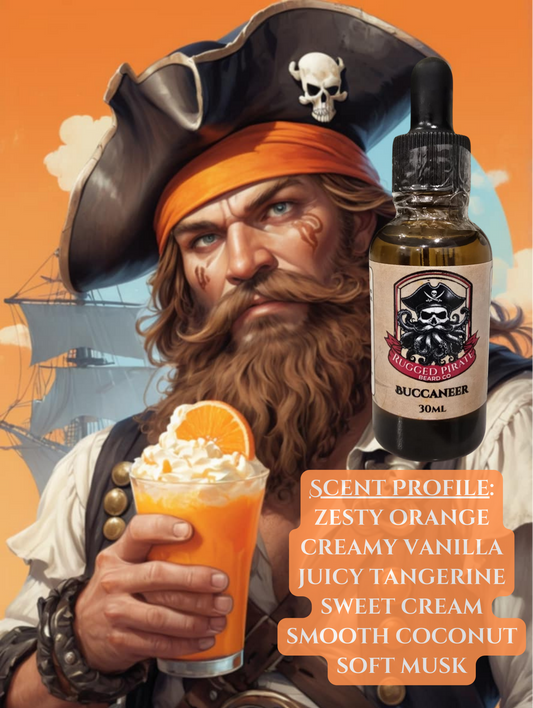 Buccaneer (Orange Creamsicle, Coconut Cream, Vanilla, and Musk)