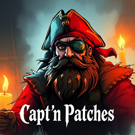 Capt'n Patches (Black Cherry, Blood Orange, Hercules Club, Bergamot, Lavender, Ambergris, Citrus Bitters, Whiskey, Peppercorn, Cuban Tobacco)