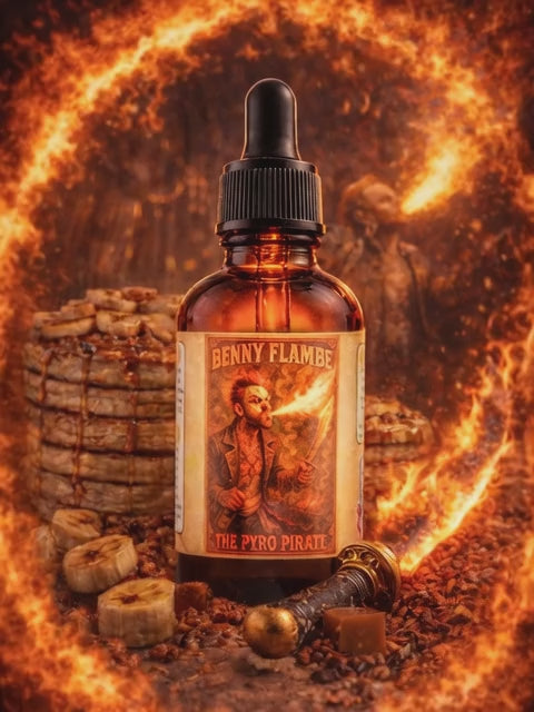 Benny Flambe - Bananas Foster, Pancakes, And Praline Beard Oil, Butter & Cologne