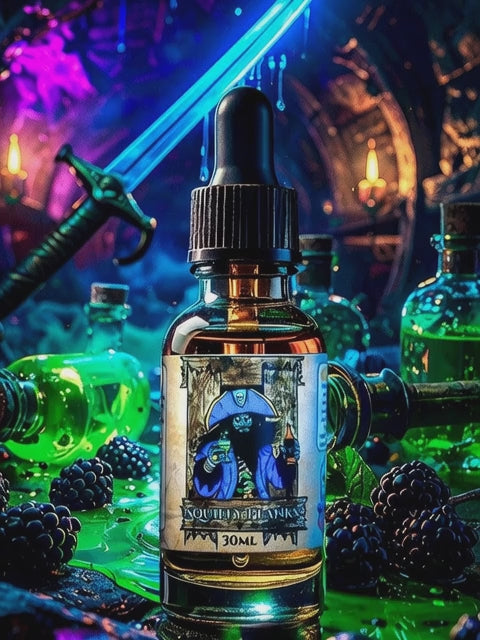 Squiffy Planks Beard Oil  Blackberry Absinthe, Cedar | Rugged Pirate   Rugged Pirate Beard Co