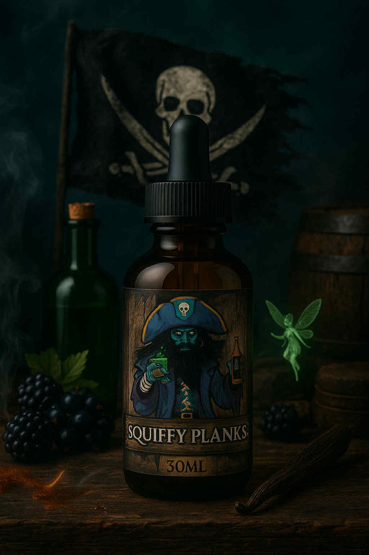 Squiffy Planks (Blackberry Absinthe, Cedar Planks, Rum, Burnt Sugar)