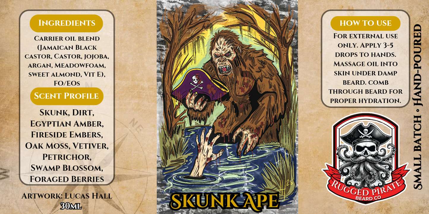 Skunk Ape (Skunk Musk, Dirt, Berries)