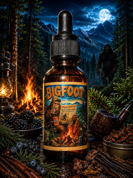 Bigfoot - Appalachian Mountain Air, Campfire, and Tobacco Oud Beard Oil, Butter & Cologne