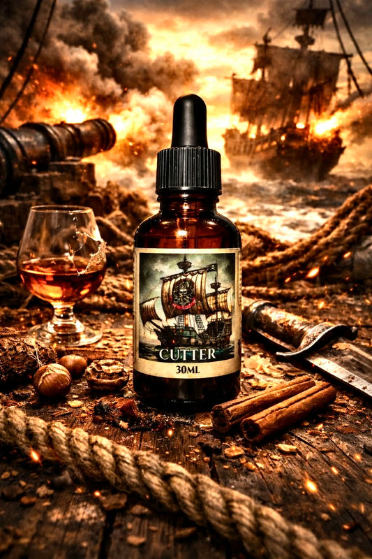 Cutter - Cognac, Hazelnut, and Praline Beard Oil, Butter & Cologne