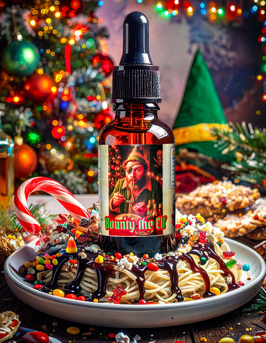 Bounty the Elf (Candy, Candy Canes, Whiskey, Gingerbread)