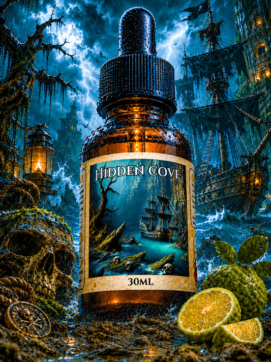 Hidden Cove - Dirt, Fresh Rainfall, Petrichor, Bergamot Beard Oil, Butter, & Cologne