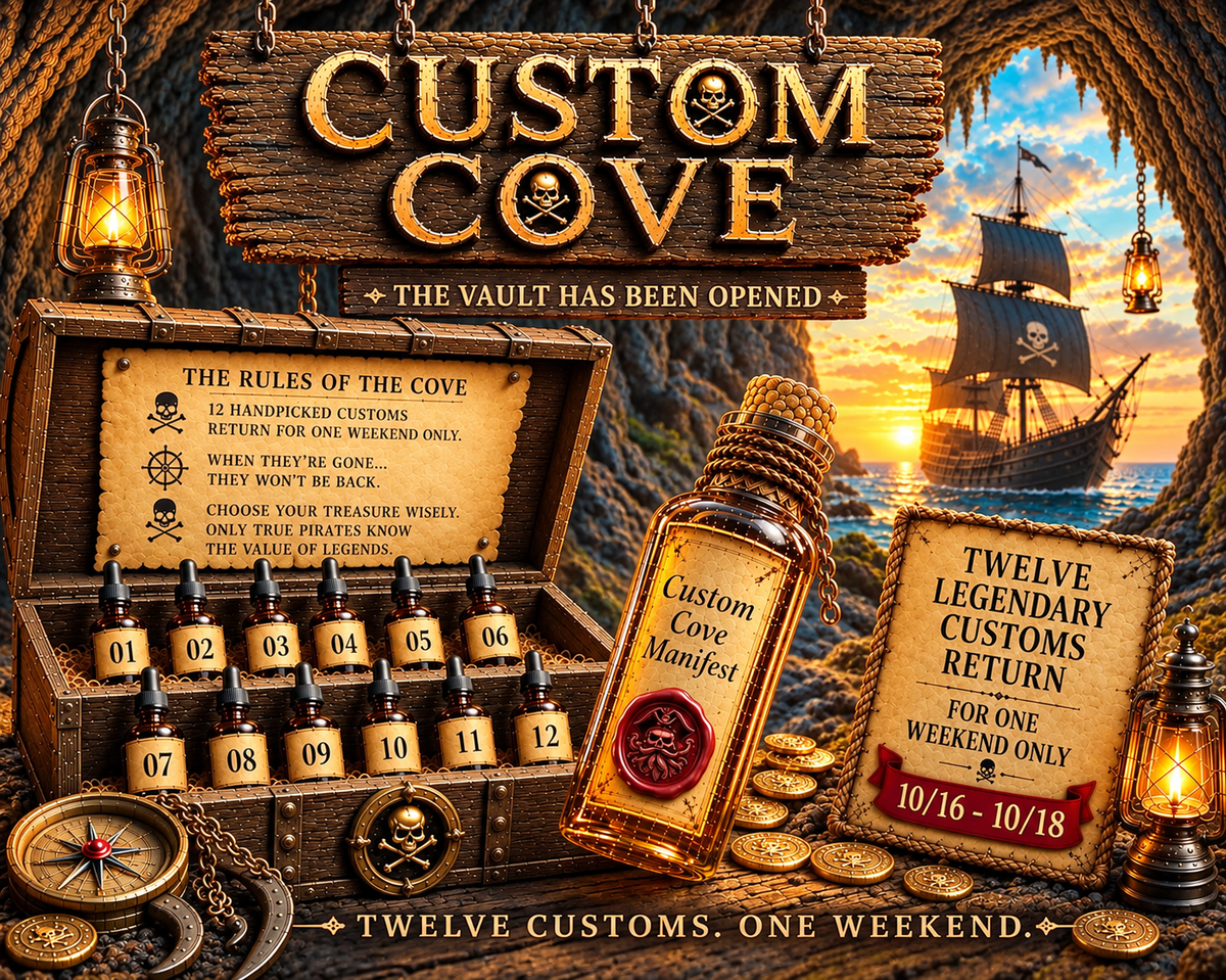 Custom Cove (Only 10/16-10/18)