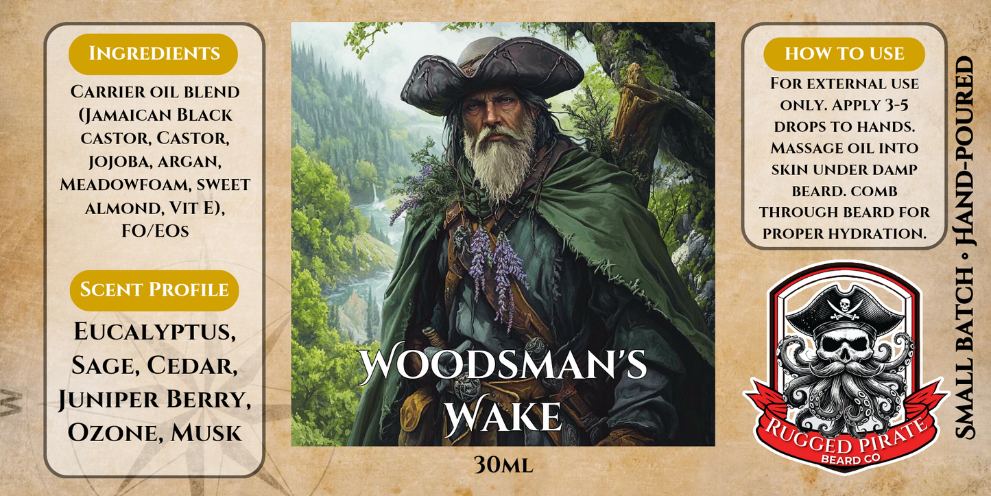 Woodsman's Wake (Juniper Berry, Eucalyptus, Sage, Cedar)